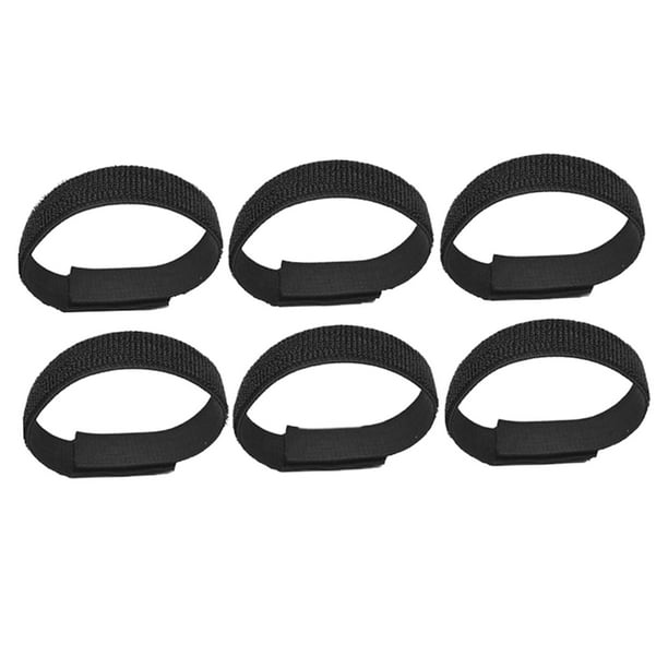 6 piezas de correas elásticas para piernas, bandas para sujetar botas, correas prácticas para botas, correas para tobillos para ciclismo, mochileros y