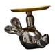 thumbnail image 5 of Adornos artesanales de resina con forma de animal, galvanoplastia, regalos de cumpleaños, obras de arte. Bandeja Conejo, 5 of 8