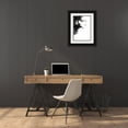 thumbnail image 3 of Incado 24x32 Black Ornate Wood Framed with Double Matting Museum Art Print Titled - Forest Queen, 3 of 4