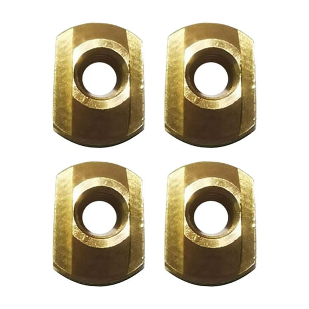 4 Tuercas en T para Montaje de Hidroplano M8. Suministros. Pernos en T de Alta Resistencia. Tuercas en T Deslizantes . Accesorios para Tablas