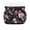 Black, variant on Black Ultra-Thin Flat Profile Polyester Travel Toiletry and Makeup Pouch