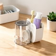 thumbnail image 4 of Outdor Practical Bathroom Sump Organizer For Toothbrushes And Mouthwash Cups Wall M Mounted Storage Rack For Countertop Tidy Space Hassle Cleaning, 4 of 4