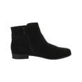 thumbnail image 2 of ALFANI Womens Black O-Ring Hardware Comfort Avvia Round Toe Block Heel Zip-Up Booties 6 M, 2 of 3