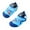 Dark Blue112, variant on MEZZALL Girls Sneakers For Toddlers Soft Sole Non- Quick Drying Beach Shoes With Prints Easy Closure For Everyday Wear Versatile Baby Wear