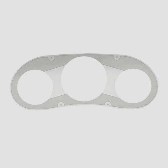 Ranger Boat Blank Gauge Panel 7202461 | 2007 Z Comanche Silver