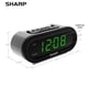thumbnail image 4 of Reloj despertador Sharp Digital AccuSet Reloj inteligente automático, 4 of 6