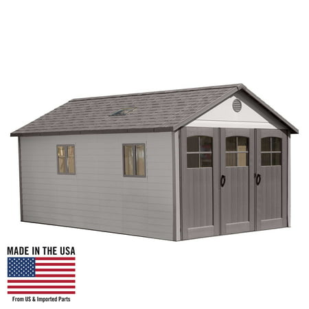 UPC 081483810522 product image for Lifetime 11 Ft. x 18.5 Ft. Outdoor Storage Shed | upcitemdb.com
