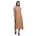 thumbnail image 1 of Bimba Watercolor Women Backless Halter Neck Beachwear Summer Evening PartyÂ&nbsp;Dress-X-Small, 1 of 6