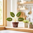 thumbnail image 4 of Cute Chip Clips Food Clip Green Plant Shape Magnetic Sealing Clips for Snack Bags Coffee Bags Fridge Storage Heavy Duty Reusable Space-Saving Kitchen Organizer for Home Office Dorm, 4 of 5