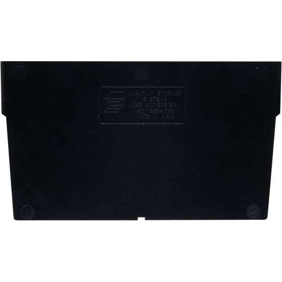 7.1" Wide x 7" High, Black Bin Divider