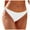 Z03-White, variant on Jdkau Bikini Bottoms for Women Black High Waisted Bikini Bottoms Tie Side String Sexy Brazilian Bathing Suits Bottoms（Black,XL）