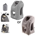 thumbnail image 1 of Inflatable Travel Pillow Neck Pillow For Airplanes Trains Office Napping Decor, 1 of 5