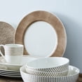 thumbnail image 3 of Noritake Khaki Hammock Round Platter, 3 of 4