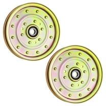 8TEN Flat Idler Pulley for Exmark Lazer Z AS 1-633109 116-4667 2 Pack 810-CID2221L