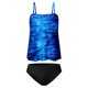 thumbnail image 4 of Karight Strapless Tankini Swimsuits for Women Tummy Control 2 Piece Bathing Suits Bandeau Blouson Swim Top with Bikini Bottom, 4 of 4