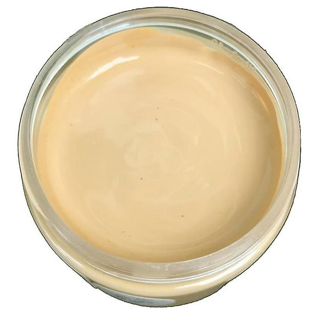 Cuir Couleur Réparation Pâte Cuir Polishing Coloring Agent Stain Wax Cream pour  Cuir Siège d'auto Enfants Jaune