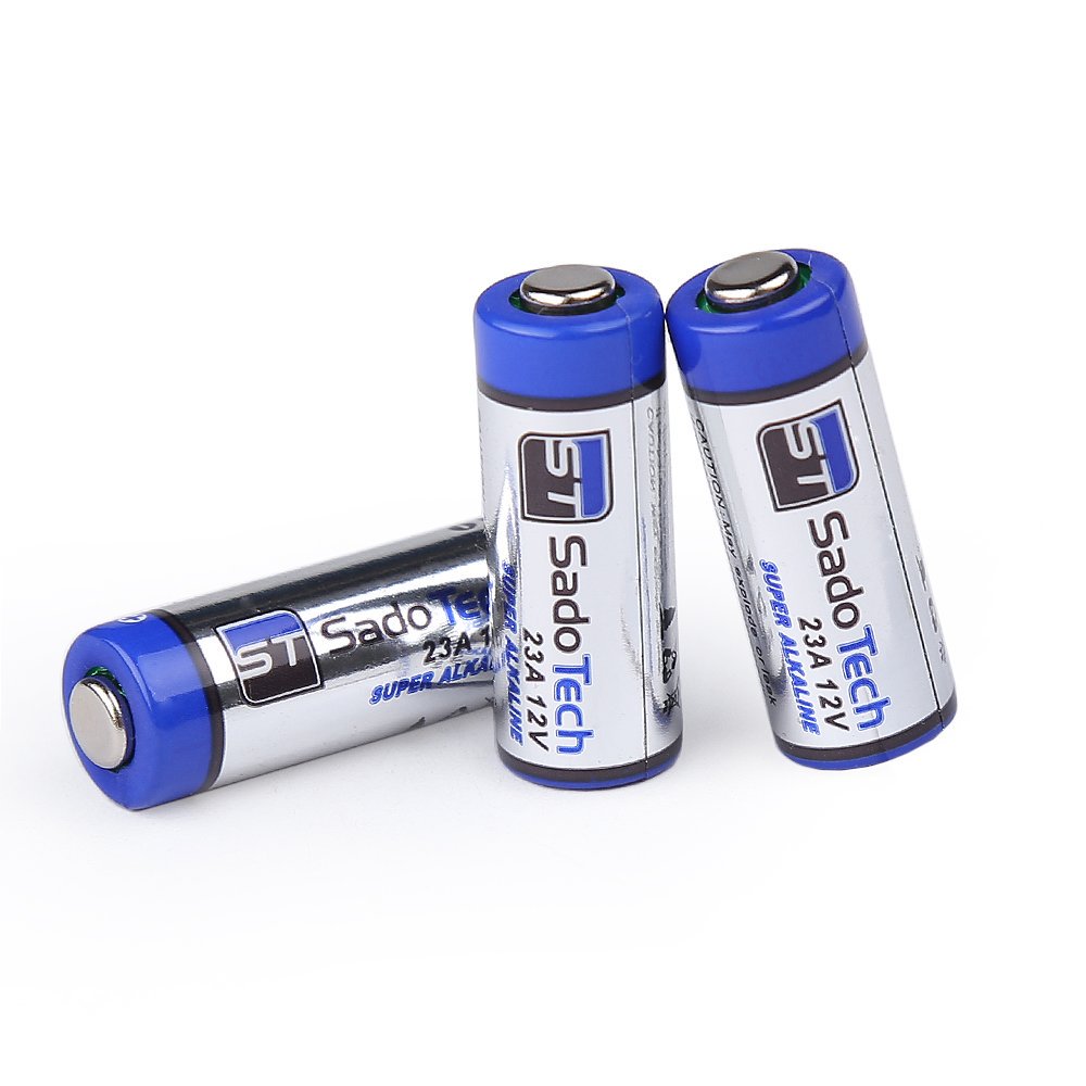 Official A23 Battery Replacement for SadoTech Doorbells and Accessories, Long Lasting 1 Pack, 3