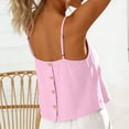 thumbnail image 5 of Tank Tops Womens Camisole Sleeveless Adjustable Spaghetti Strap Loose Fit Going Out Cami Shirts, 5 of 6