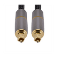 thumbnail image 2 of Optic Audio Cable Digital Optical Fiber Cable Toslink 1M SPDIF Coaxial Cable for Amplifiers Player Soundbar Cable, 2 of 6