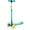 Aqua and Yellow, variant on Dribbl 3-Wheel Kids Scooter - Lean-to-Steer Technology, Adjustable Height Handlebar, Wide Anti-Slip Deck, Scooter for Boys & Girls Ages 2+, Child Safety Approved, Support Riders Up to 165 lbs, Blue