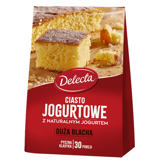 Delecta cake mix YOGHURT flavor -1 bag/ 30 portions