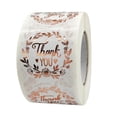 thumbnail image 2 of KLKCMS 500 Pcs/rouleau Autocollants Merci Rouleau, Emballage de Vos Produits, Colis, Sacs, 2,5 cm, 2 of 9