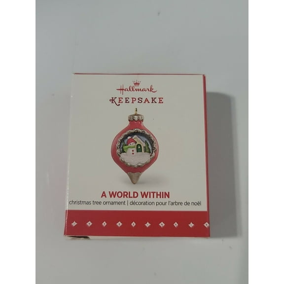 Hallmark Keepsake A World Within 1st in Series Christmas Tree Ornament 2015