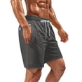 thumbnail image 6 of OHGOD Shorts Men Casual, Men Casual Shorts, Mens Stretch Waist Cargo Shorts, 1 * Man Shorts - Gray - XL, 6 of 9