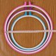 thumbnail image 2 of Inteprter 1 Uds., 8 tamaños, 8-32CM, bordado de punto de cruz, marco de plástico, aro, cobertizo de bordado circular, herramienta de costura artesanal Artesanía 12.7 cm 1 Uds Inteprter AP0111-02, 2 of 6