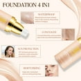 thumbnail image 6 of 4-in-1 Foundation Medium Spectrum 3 Pack,Advanced Color-Match Technology,Deep Hydration + Skin Tone Perfecting,for Everyday, Sports, Dancing and Traveling,30g, 6 of 12
