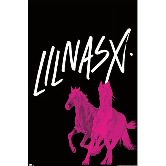 Lil Nas - Horses Wall Poster, 22.375" x 34"