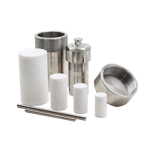 Réacteur Autoclave Hydrothermique avec Chambre à PTFE Synthèse Hydrothermique 5-500 ml, Facile à Utiliser