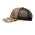 thumbnail image 4 of Flexfit by Yupoong Multicam Retro Trucker Cap, 4 of 4