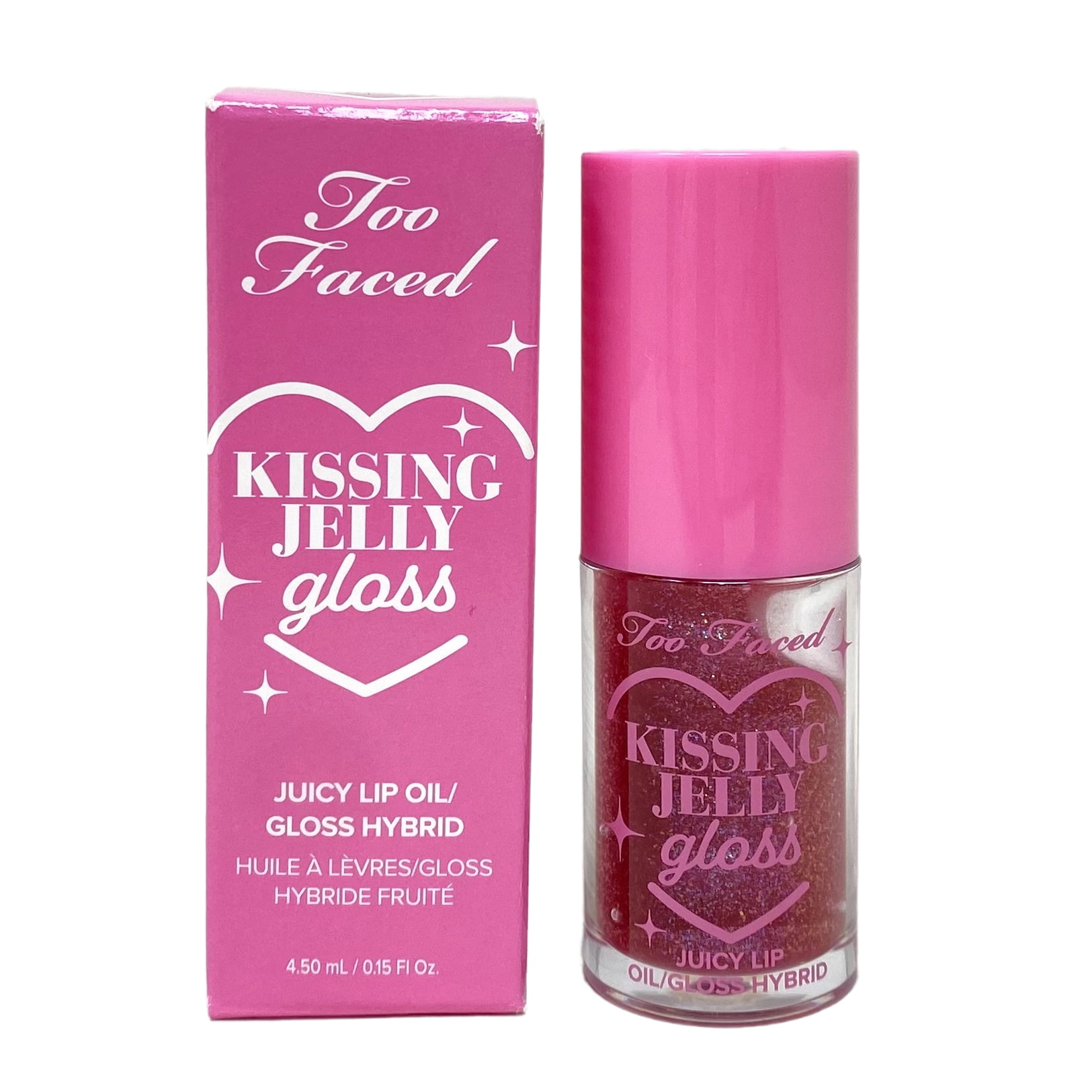 Too Faced Kissing Jelly Non-Sticky Lip Oil Gloss Color: Grape Soda