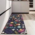 thumbnail image 4 of Pioneer Flower Floral Print Pattern Kitchen Rug Mat,Kitchen Runner Rugs Non Skid Washable,Decorative Kitchen Floor Mats for Kitchen,Sink,Laundry,17"X47", 4 of 5