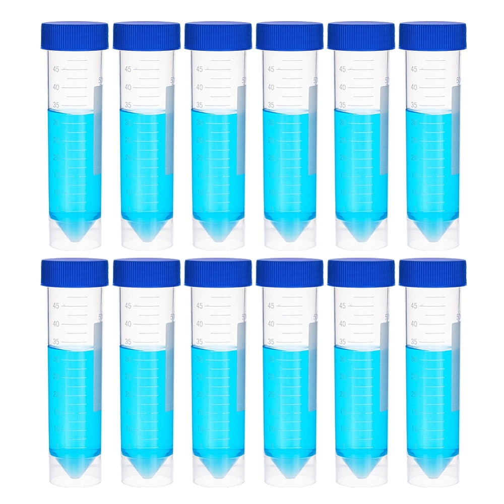 DIY Kit with Transparent Disposable Plastic Centrifuge Tube Label Paster Plastic Pipettes Dropper and Cleaning Brush Clear