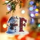 thumbnail image 3 of Adornos Navideos Colgantes De Ciervos Con Letras, Bolas De Madera Personalizadas, Decoracin Con Nombre Grabado, Detalle Festivo Para El Hogar, Adorno Para La Punta Del Rbol De Navidad, UKHBMC, 3 of 9