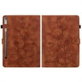 thumbnail image 4 of XYX for Lenovo Tab P11 Pro Gen 2 11.2 2022 ZAB50194GB ZAB50043SE Case, PU Leather Slim Folio with Multi-Angle Stand - Brown Lily Flower, 4 of 7