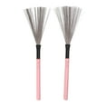 thumbnail image 4 of Drum Brush, Portable Drum Stick Brush  For Performance Pink, 4 of 8
