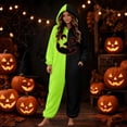 thumbnail image 2 of DHFJKG Halloween Pumpkin Onesie Pajamas For Women Fluffy Sleepwear Spooky Season Loungewear, 2 of 5