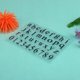thumbnail image 1 of Cuadros Decorativos Sello de silicona transparente con letras, hoja de sellos DIY, decoración de álbum de fotos (B) Ndcxsfigh Nuevos Originales, 1 of 7