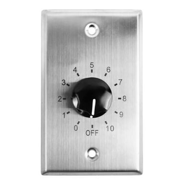 Rockville VOL7035 White 35w 70v Wall Volume Control Zone Controller Box ...