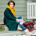 thumbnail image 2 of Ecetana Snow Boots for Women Mid-Calf Winter Boots Lace Up Non-Slip Outdoor Hiking Boots, 2 of 7