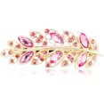 thumbnail image 1 of Femme Cristal Strass Épingle à Cheveux Vacances Fête Voyage Date Fournitures Strass Épingle à Cheveux Décor Mode Pinces à Cheveux Portable pour Femme Rose, 1 of 7