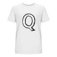 thumbnail image 5 of Handshe Men's Casual Summer T-shirt Short Sleeve Letter Print Round Neck Blouse Comfortable Fashionable Apparel, 5 of 5