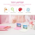 24 Pcs Dollhouse Computer Miniature Laptop Toy Toys Models Plastic