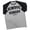 T-Shirt Heather Grey, variant on GYMISH RAGLAN Always Hungry Workout Gym T-Shirt for Men – Funny Fitness Tee, Bodybuilding Gym Shirt, Heather Grey, Small