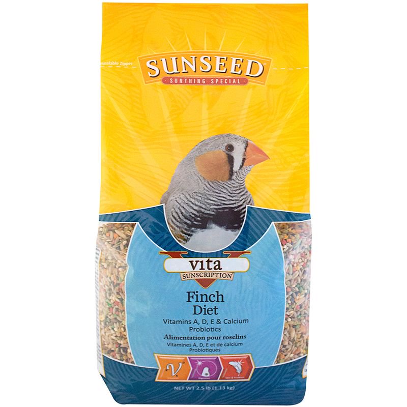 Sunseed® Vita Sunscription® Finch Diet Birds Food 2.5 Lbs