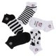 thumbnail image 3 of 5 Pairs Spring Short Socks Cartoon Cow Socks Students Socks Fashion Costume, 3 of 3