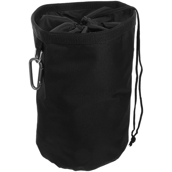 ULTNICE 1Set Clothes Pin Hanger Bags Black Oxford Cloth for Clothesline Peg Organizer 11.8x7.9x7.9in